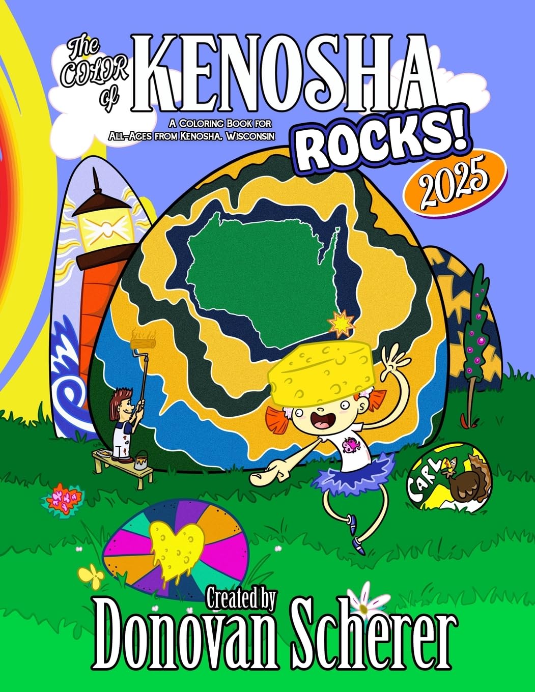 The Color of Kenosha Rocks 2025 Hobbies & Crafts