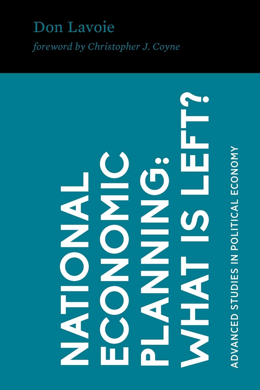 National Economic Planning: What Is Left? Social Sciences