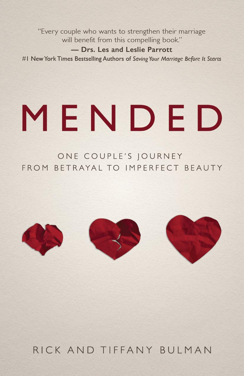 Mended, One couple's journey from betrayal to imperfect beauty Books