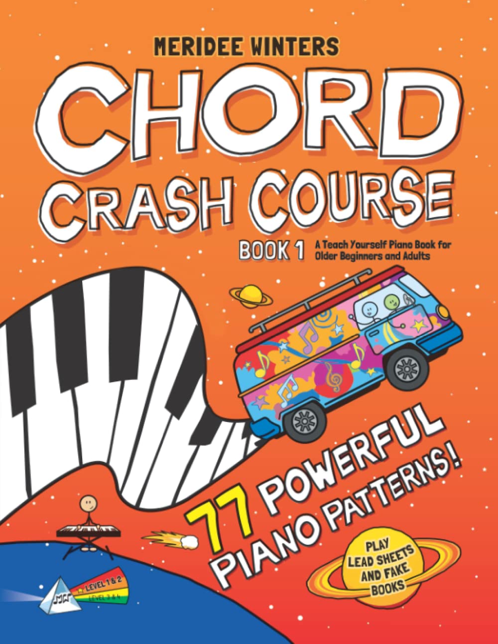 Meridee Winters Chord Crash Course: A Teach Yourself Piano Book for Older Beginners and Adults Arts & Music