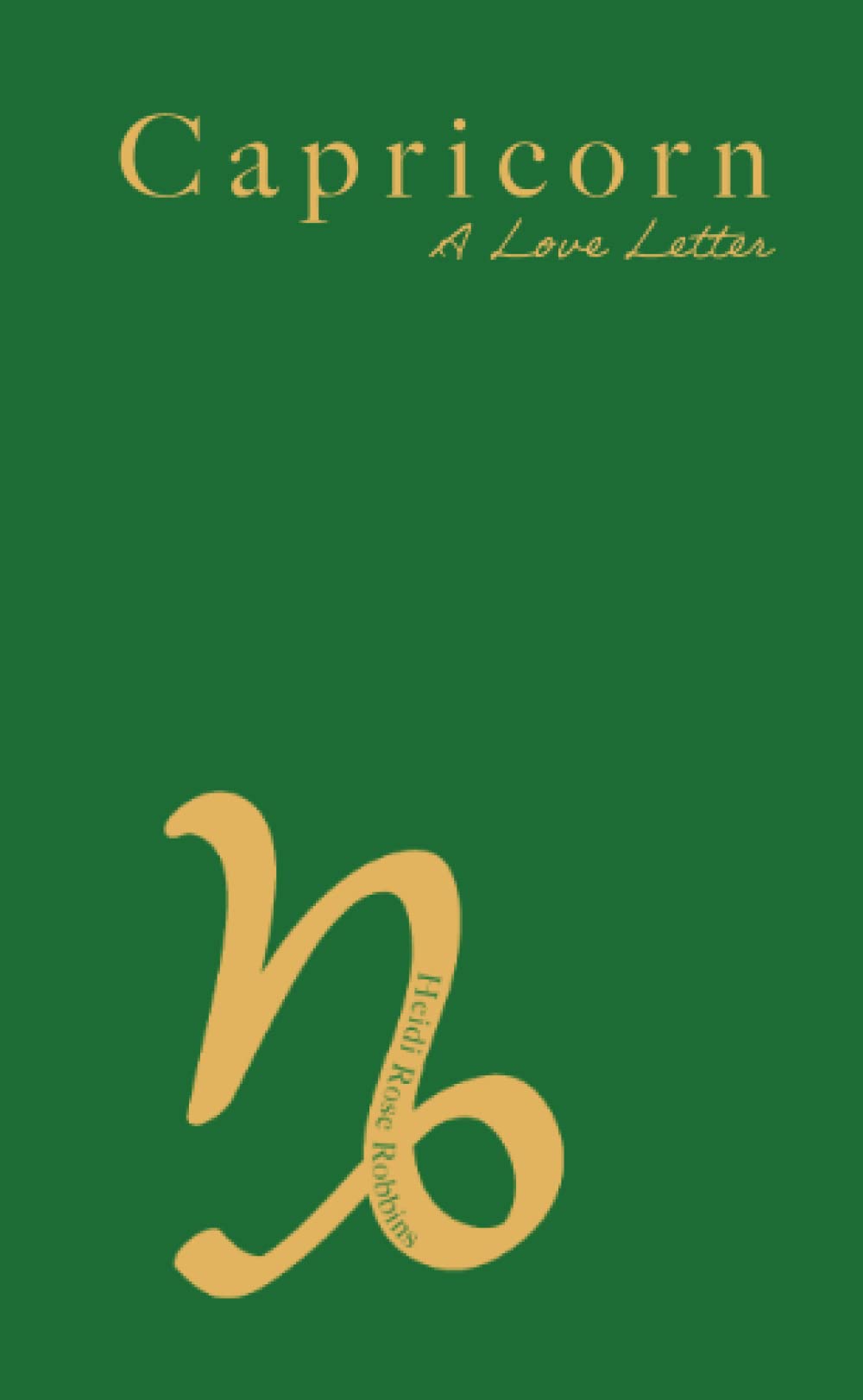 Capricorn: A Love Letter Philosophy