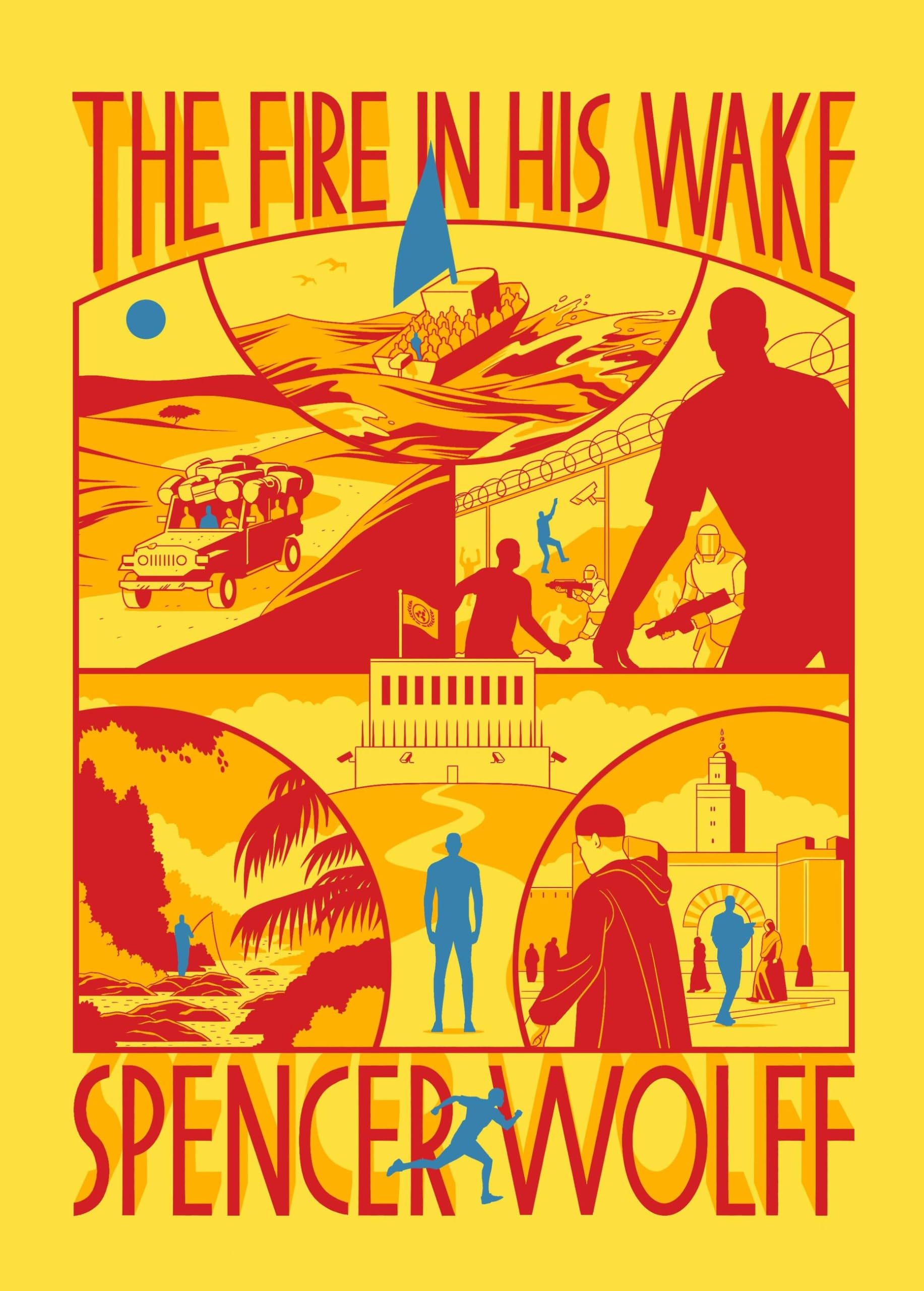 The Fire in His Wake Contemporary literature Books