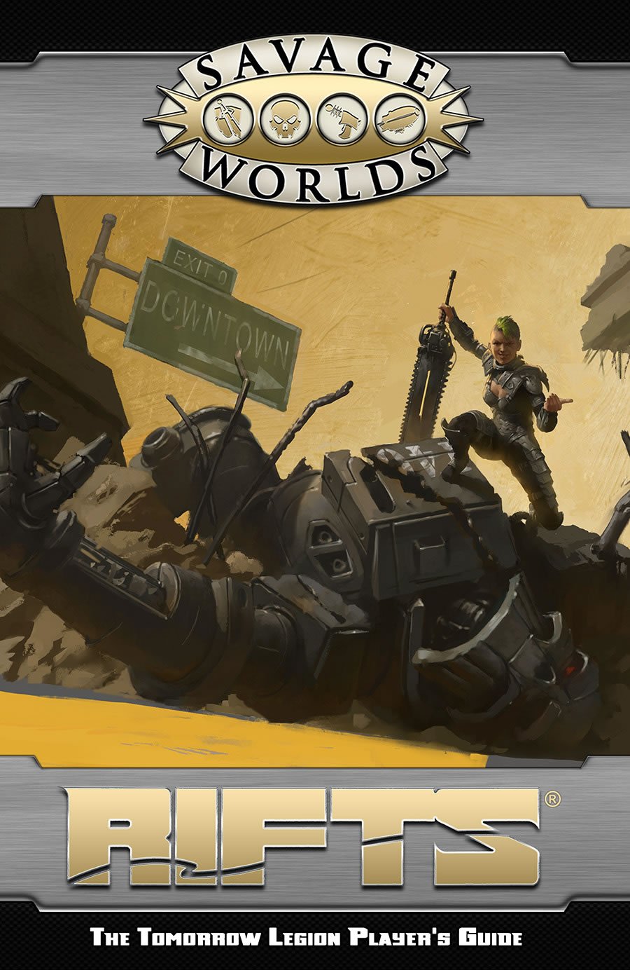 Pinnacle Entertainment Group The Tomorrow Legion Player’s Guide Limited Edition: Rifts (Savage Worlds, Hardcover) - English Books