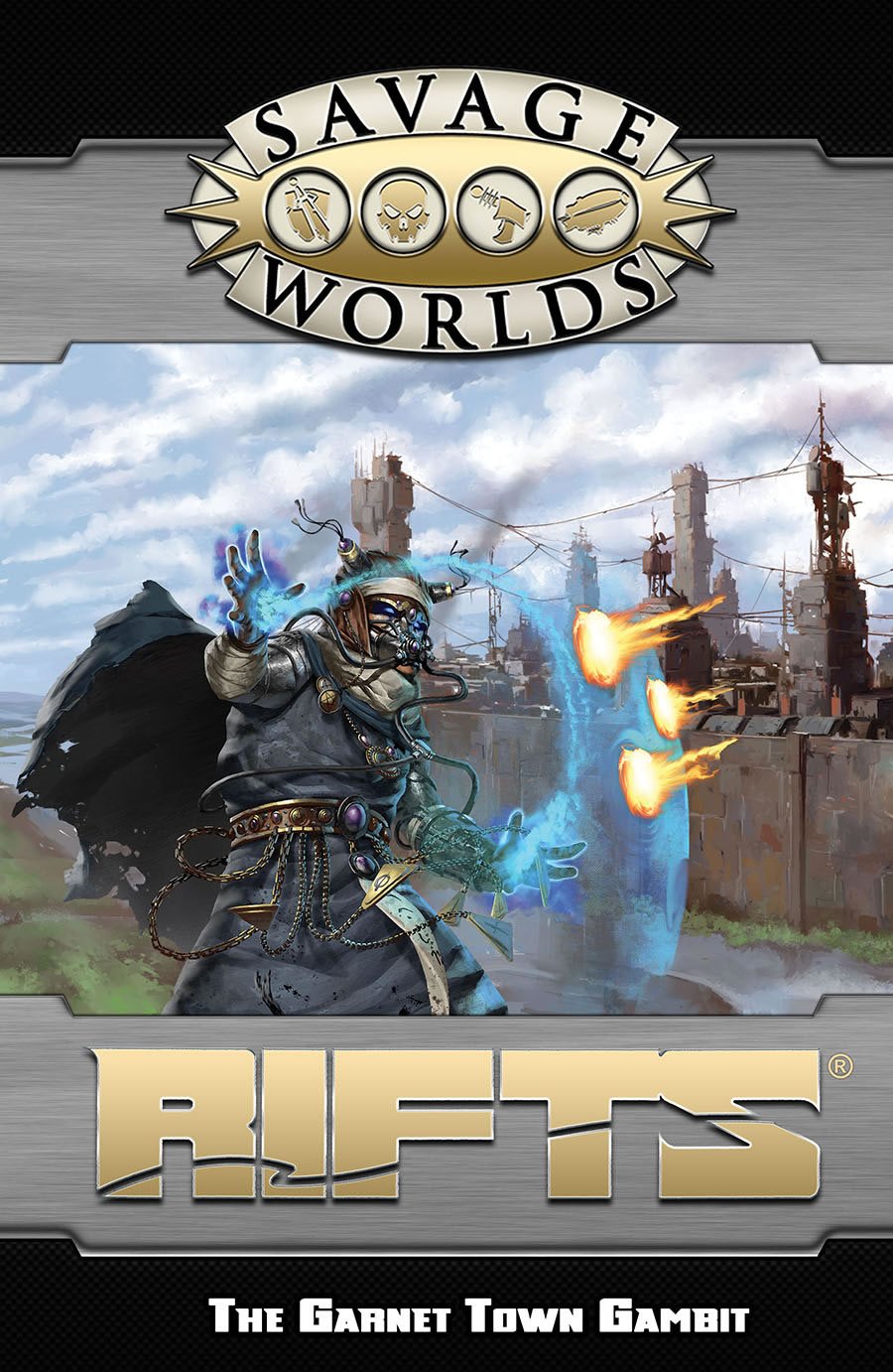 Savage Worlds: Rifts: GM Screen & The Garnet Town Gambit Adventure (S2P11203) book