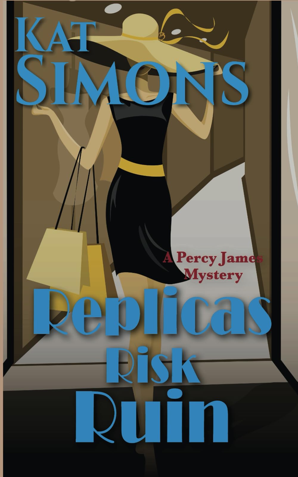 Replicas Risk Ruin: A Percy James Mystery (Percy James Mysteries) Detective & CSI