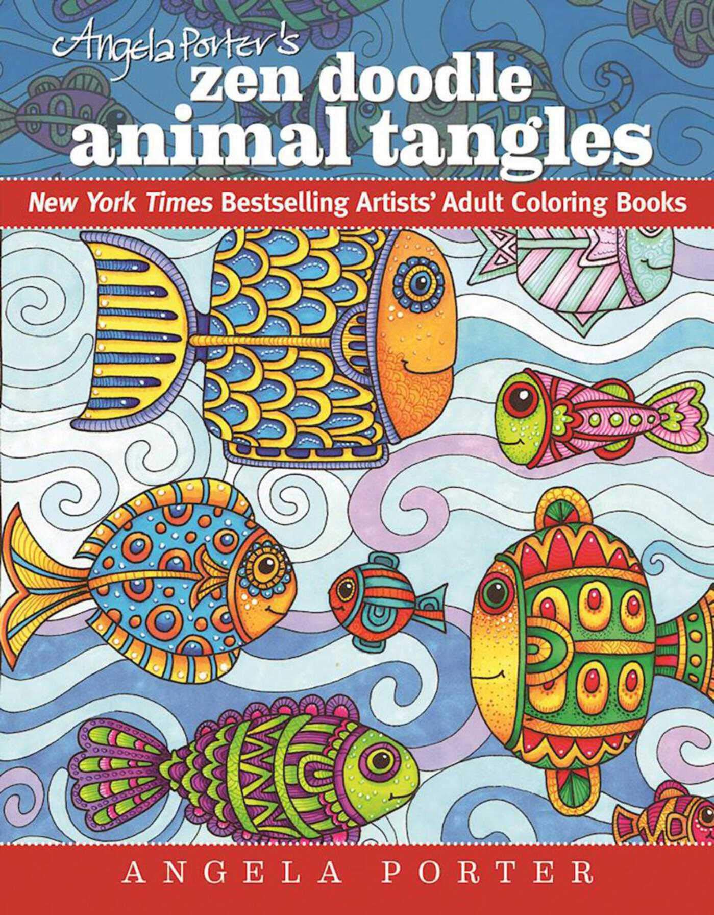 Angela Porter's Zen Doodle Animal Tangles Social Sciences