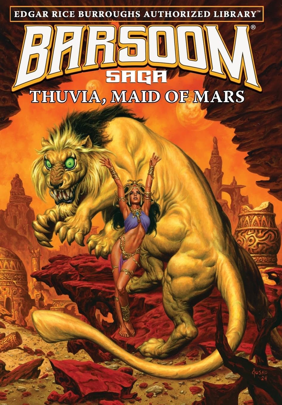Thuvia, Maid of Mars: Edgar Rice Burroughs Authorized Library / Barsoom Saga 4 Action & Adventure