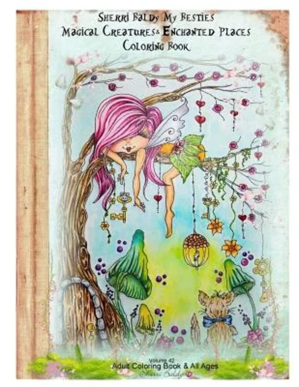 Sherri Baldy My Besties Magical Creatures & Enchanted Places Coloring Book Hobbies & Crafts