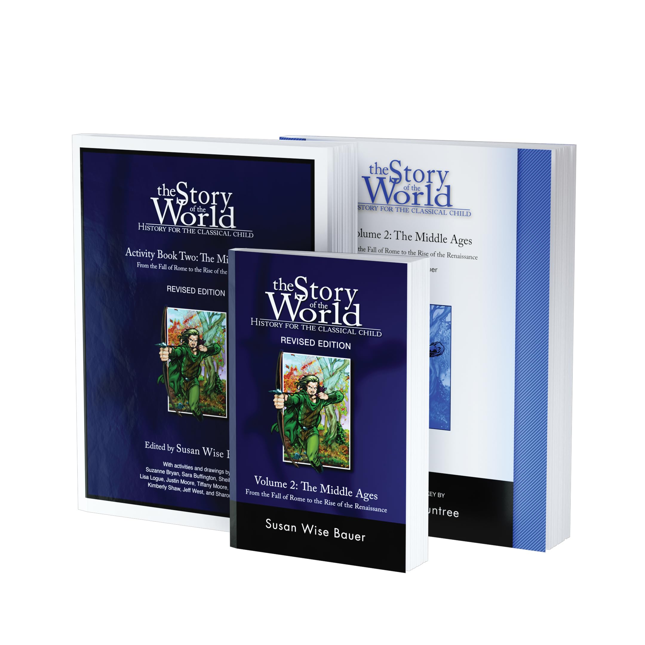 Story of the World 2 Bundle: History for the Classical Child: The Middle Ages; Text, Activity Book, and Test & Answer Key Politics & History