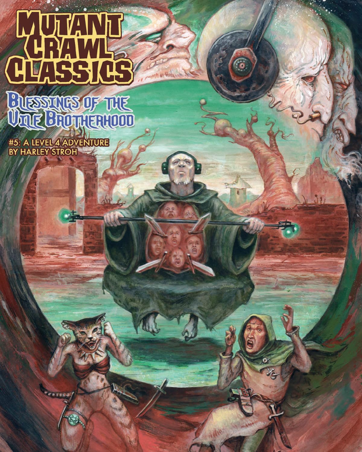 Mutant Crawl Classics #5: Blessings of the Vile Brotherhood Board Games