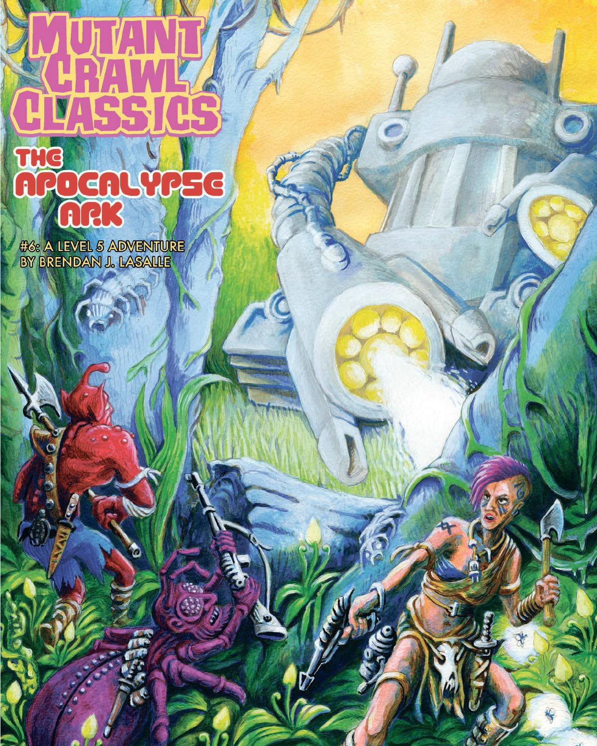 Mutant Crawl Classics #6: The Apocalypse Ark Board Games