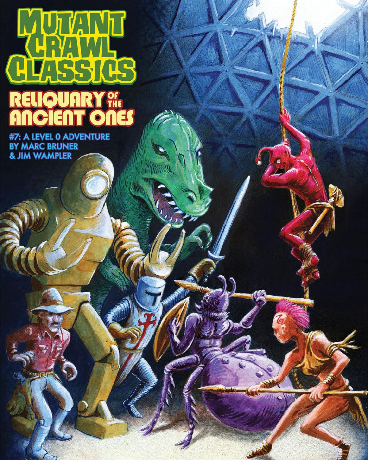 Mutant Crawl Classics #7: Reliquary of the Ancient Ones book