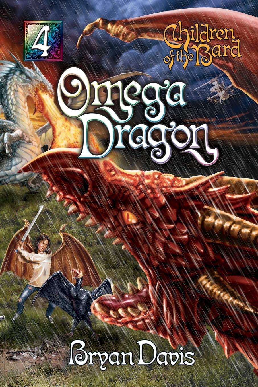 Omega Dragon (Children of the Bard V4) (2nd Edition) Action & Adventure