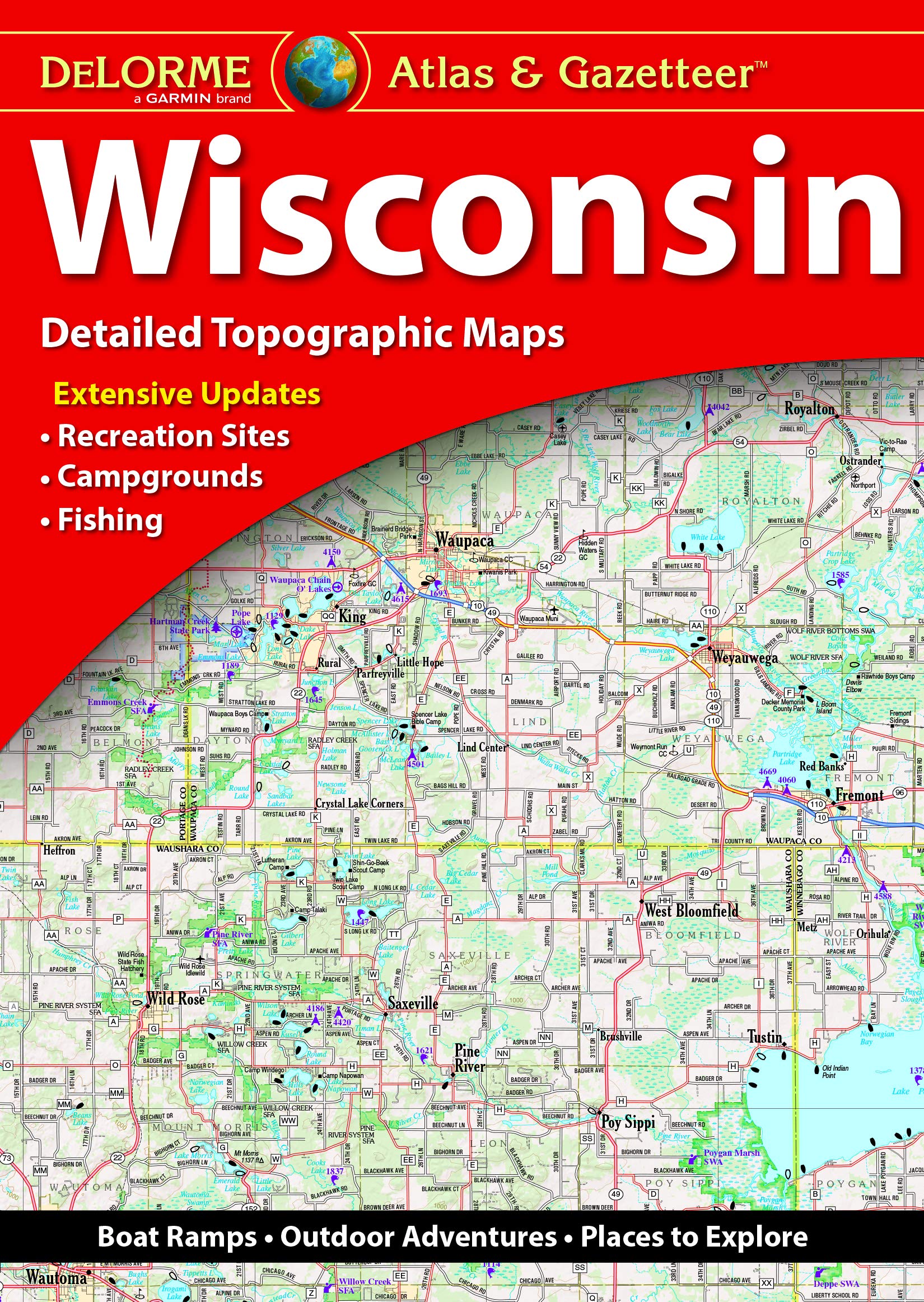Wisconsin (Wisconsin Atlas and Gazeteer) Learning & Reference