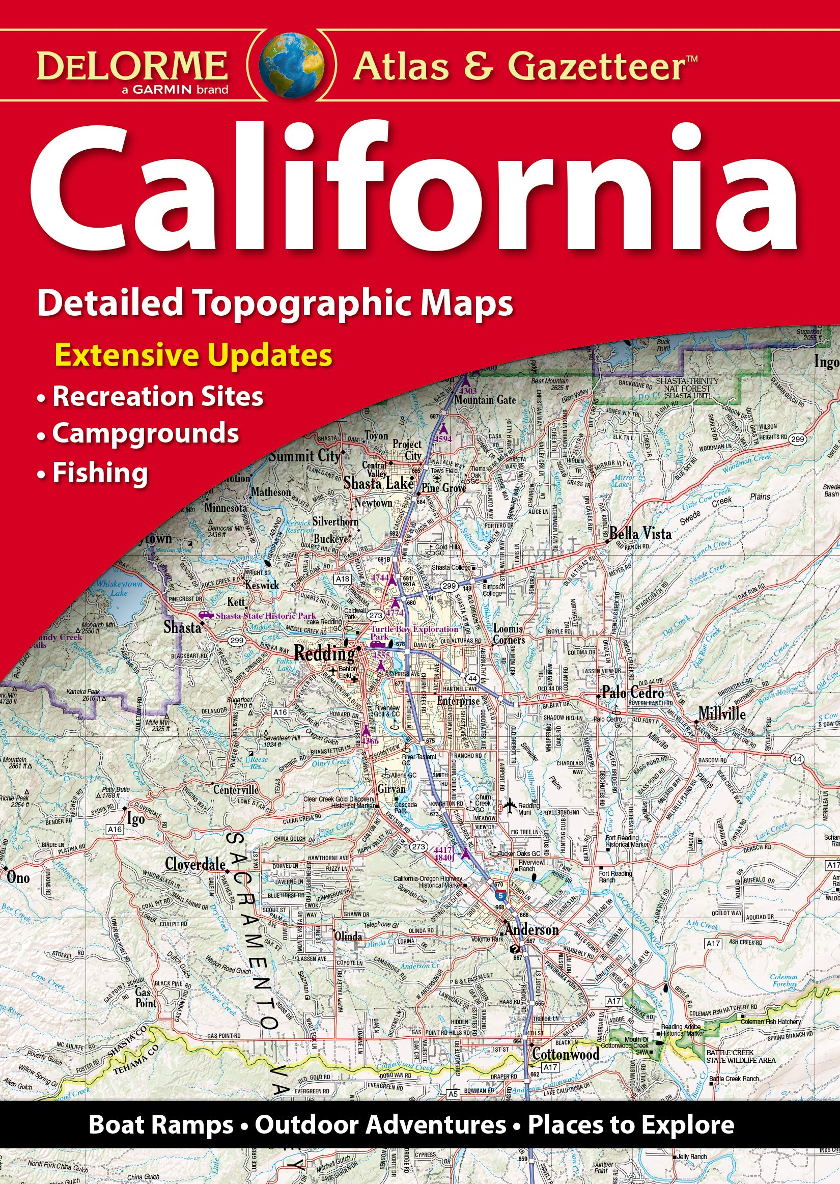 Delorme California Atlas & Gazetteer Learning & Reference