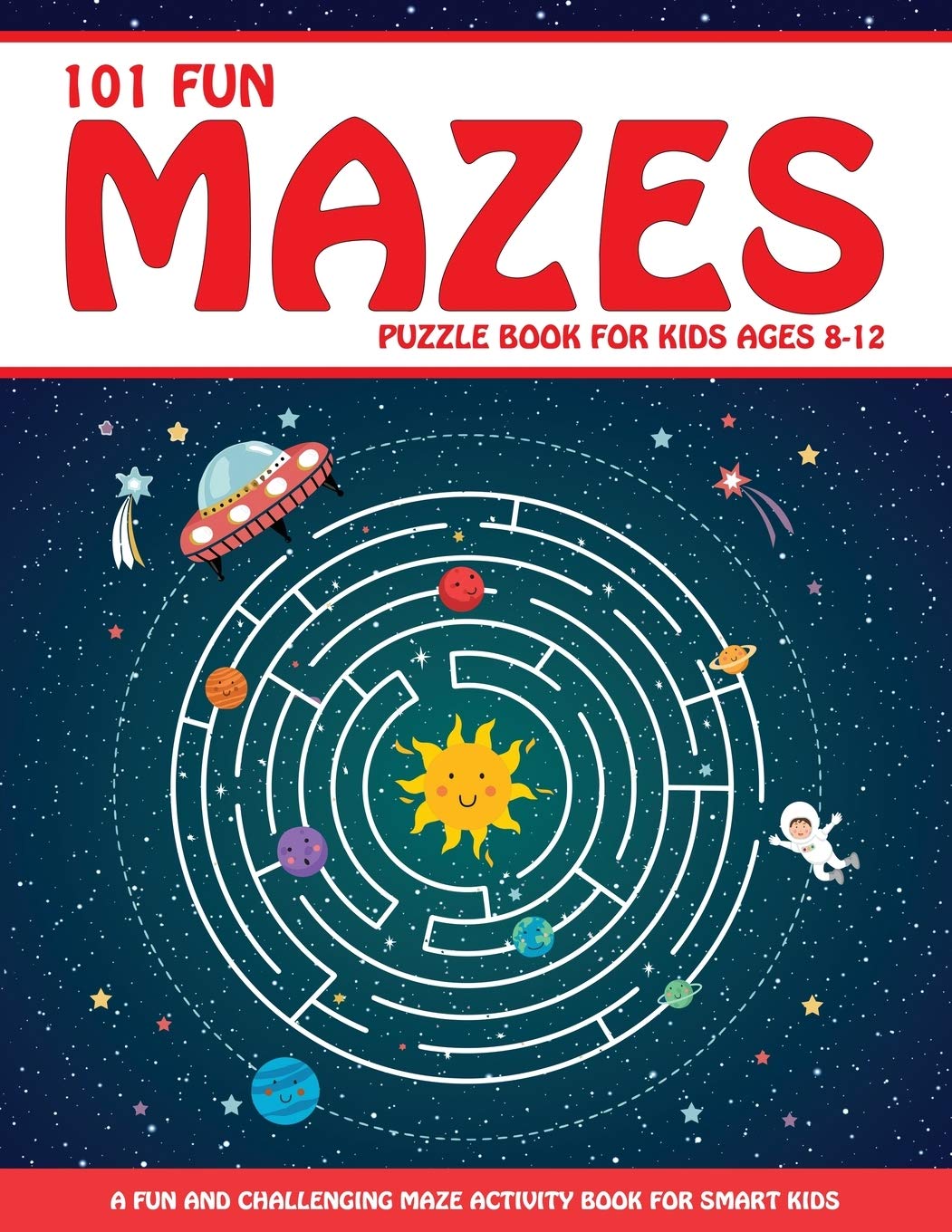Maze Puzzle Book for Kids 4-8 Non-fiction