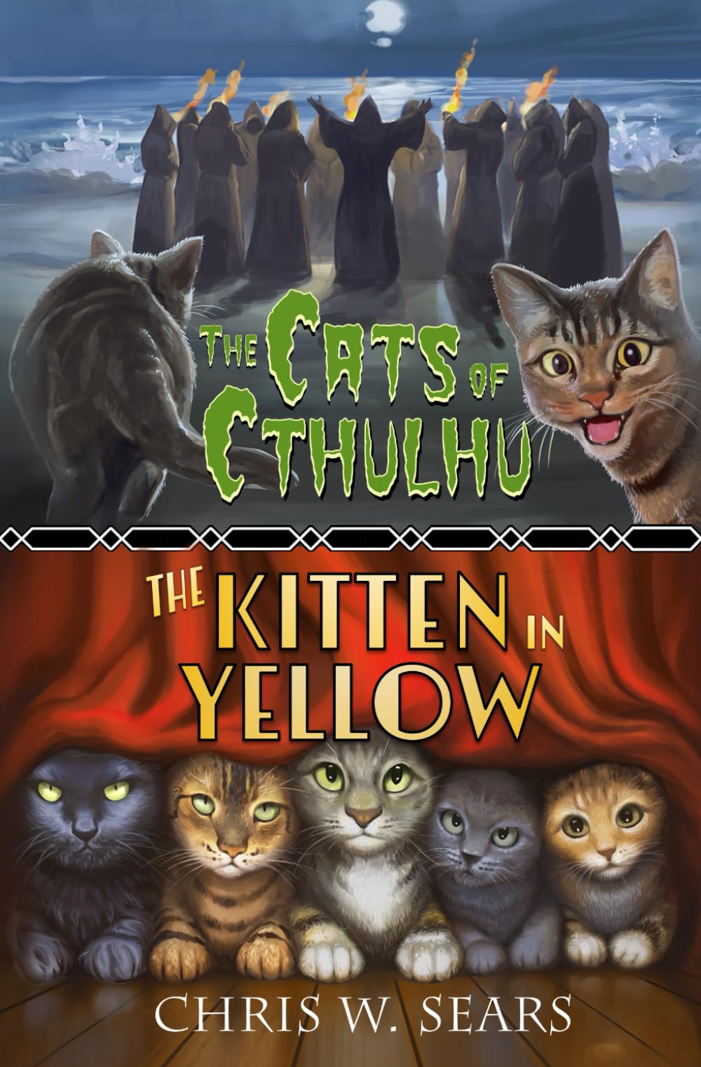 The Cats of Cthulhu & The Kitten in Yellow Humour & Satire