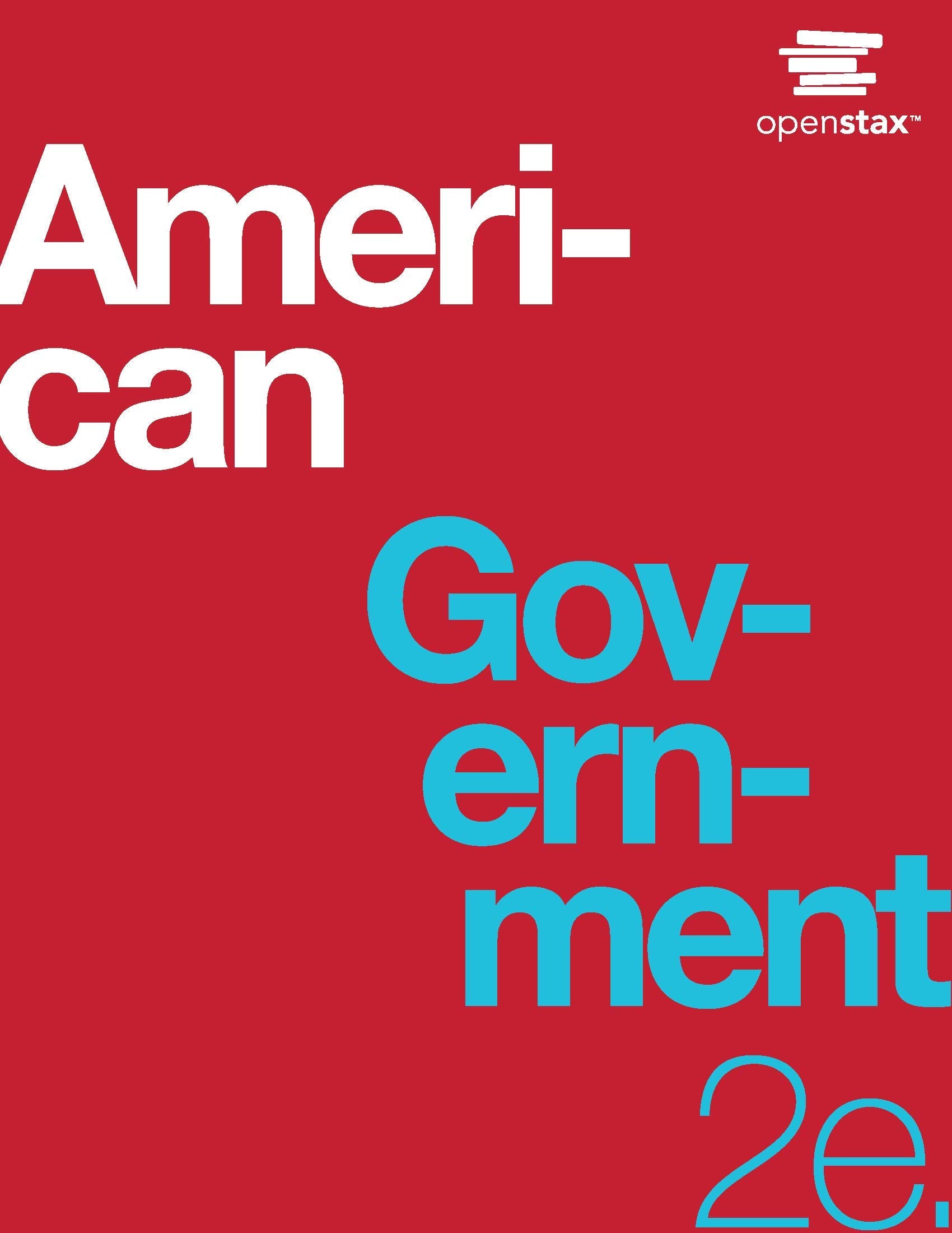 American Government 2e Books