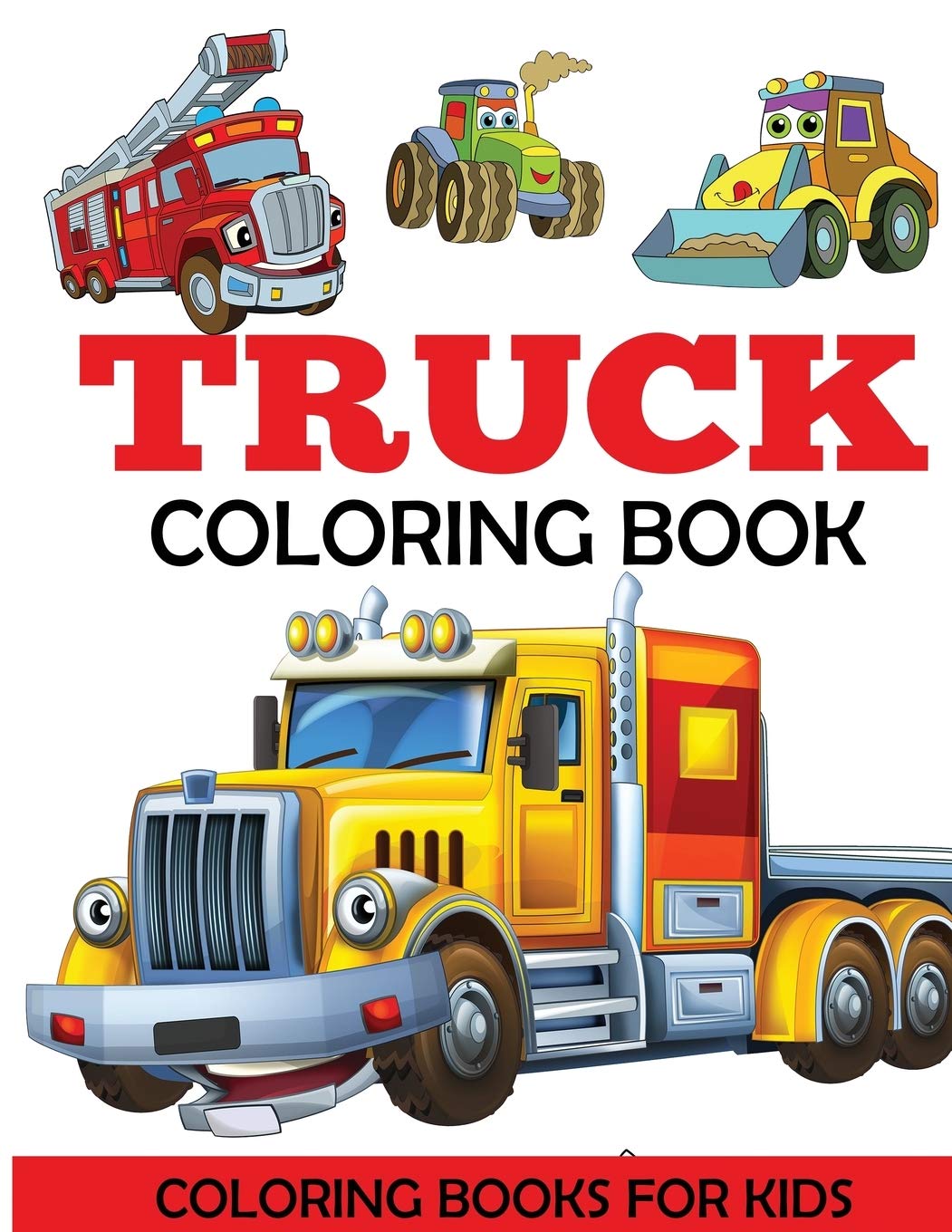 Truck Coloring Book Hobbies & Crafts