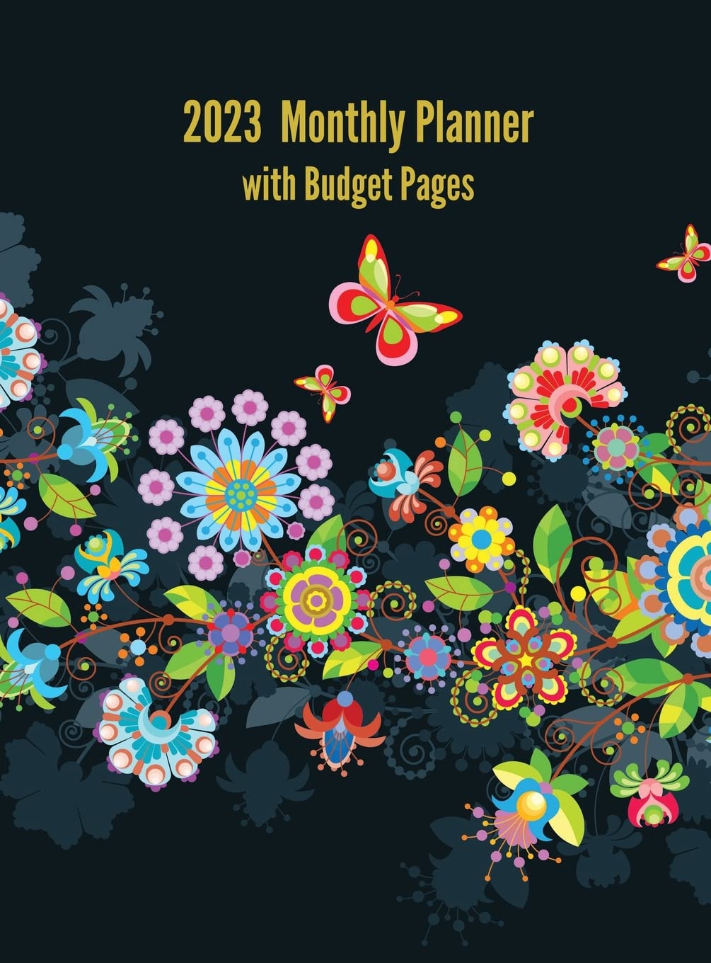 2023 Monthly Planner with Budget Pages: Budget/Finance Planner (Large) Law