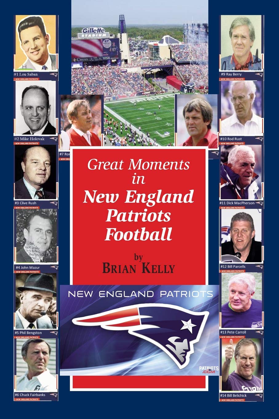Great Moments in New England Patriots Football: This book begins at the beginning of Football and goes to the Bill Belichick era. Leisure & Fun
