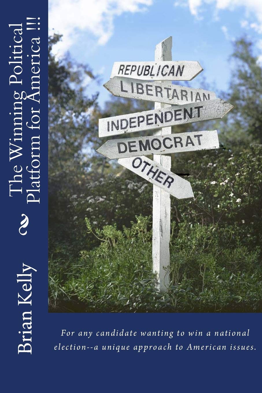 The Winning Political Platform for America !!!: For any candidate wanting to win a national election--a unique approach to American issues. Politics & History