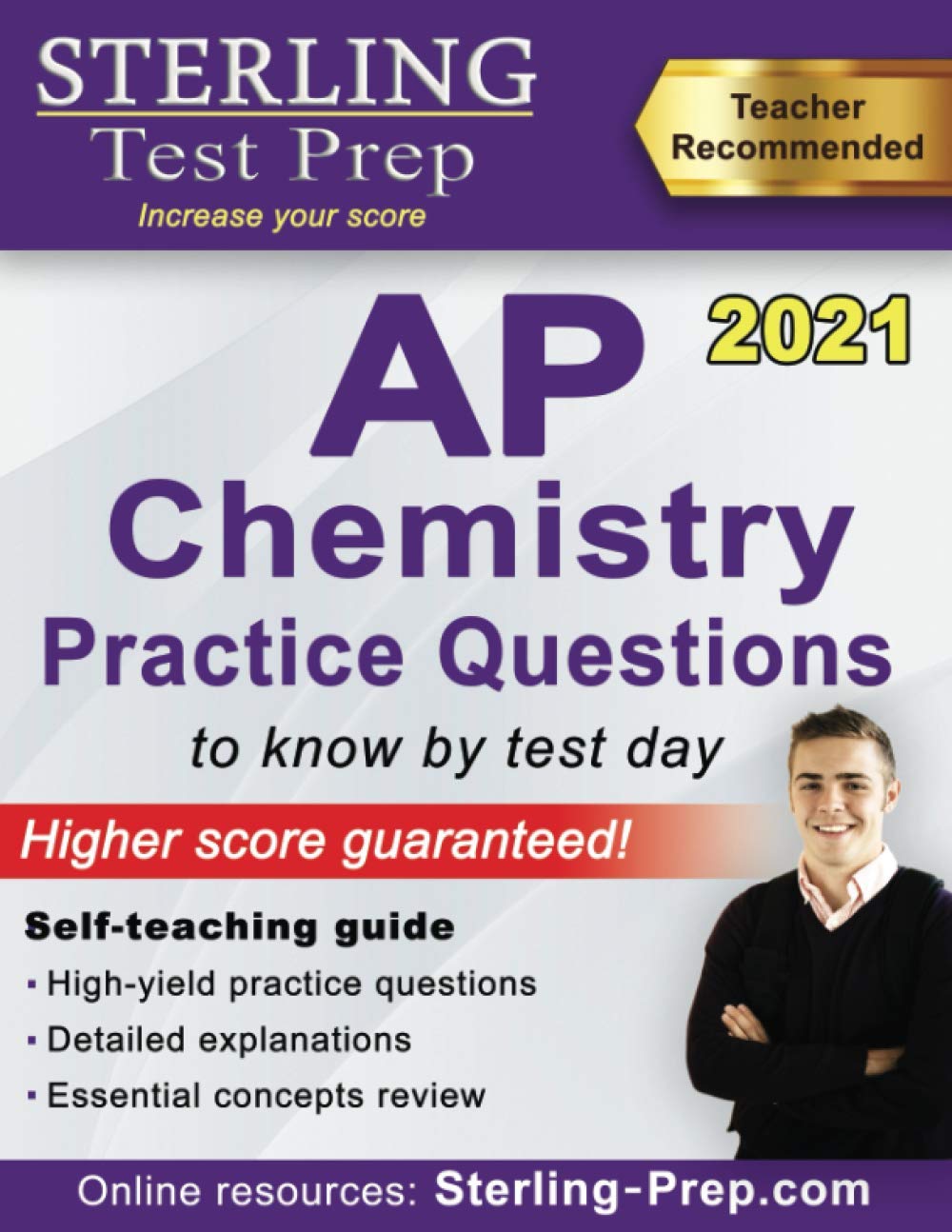 Sterling Test Prep AP Chemistry Practice Questions: High Yield AP Chemistry Questions & Review Learning & Reference