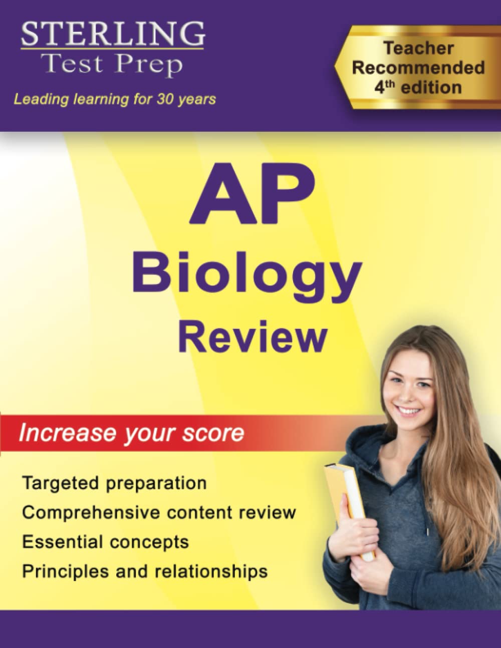 Sterling Test Prep AP Biology Review: Complete Content Review Study Guides
