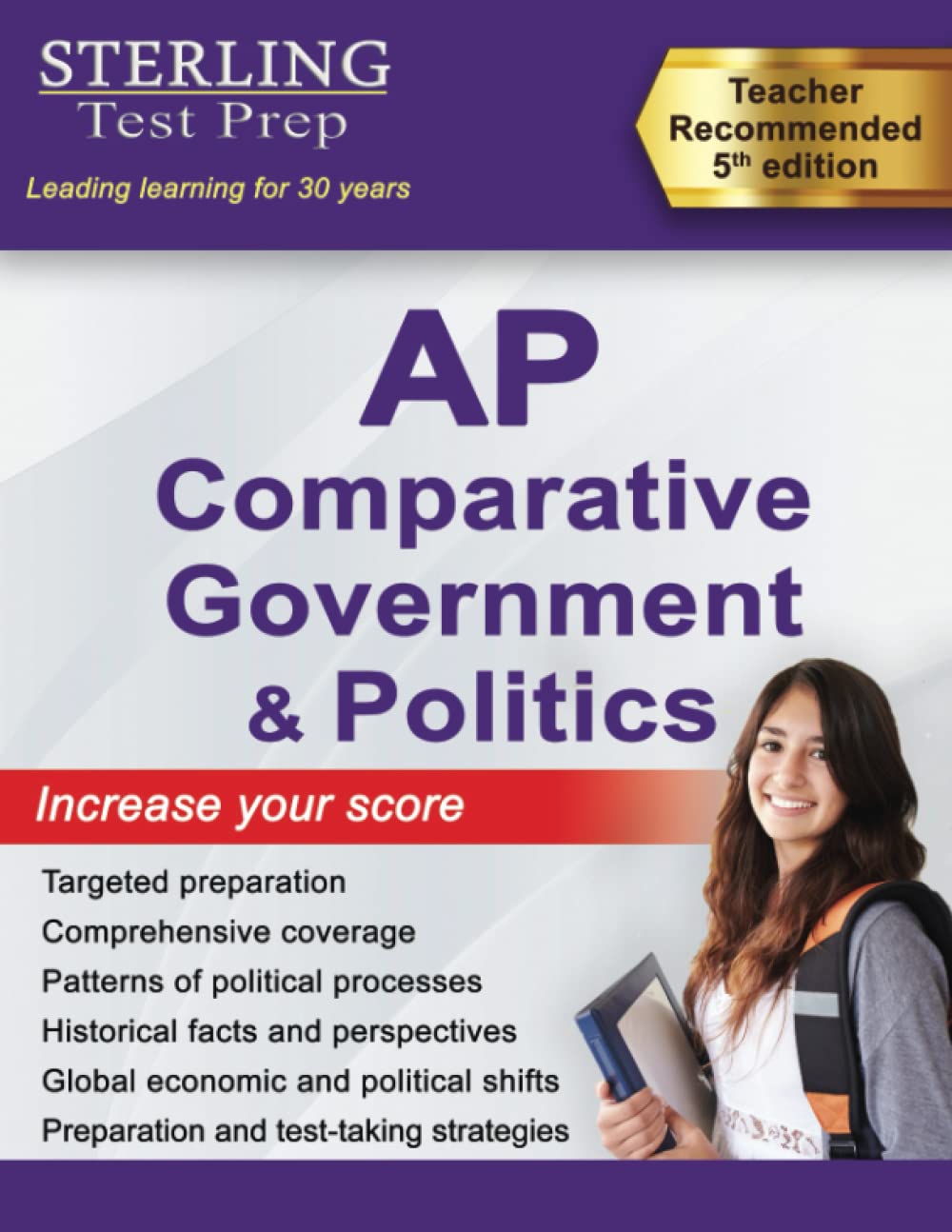 Sterling Test Prep AP Comparative Government and Politics: Complete Content Review for AP Exam Study Guides