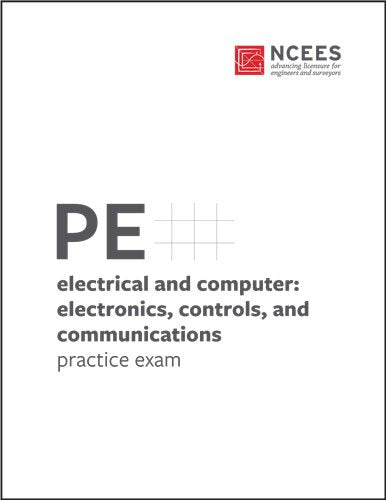 PE Electrical and Computer: Electronics, Controls, and Communications Practice Exam Reference Books