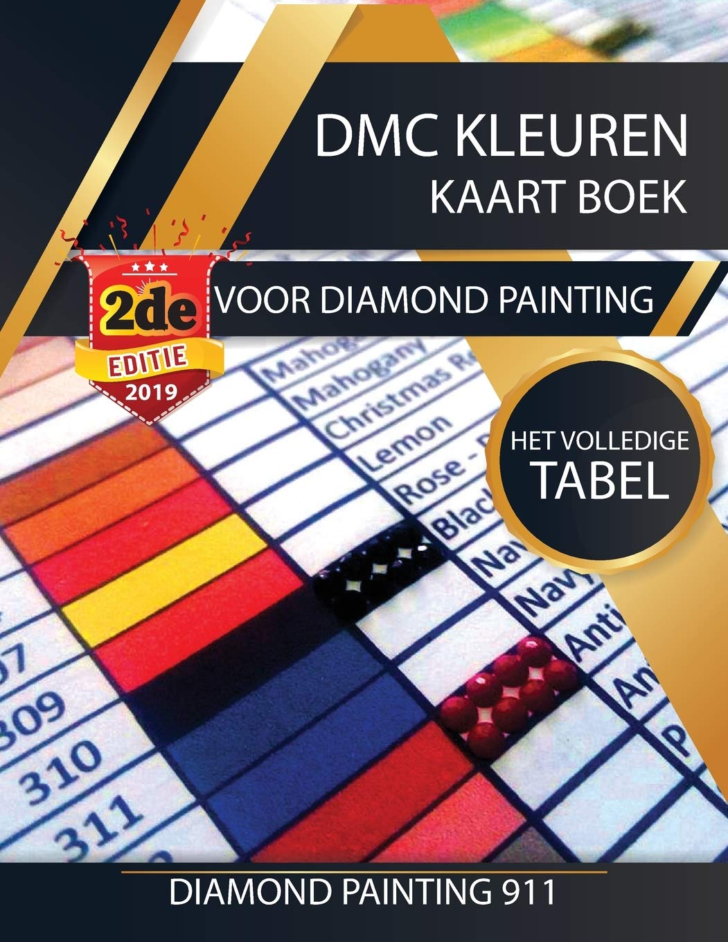 DMC Kleuren Kaart Boek Voor Diamond Painting: Het Volledige Tabel Hobbies & Crafts