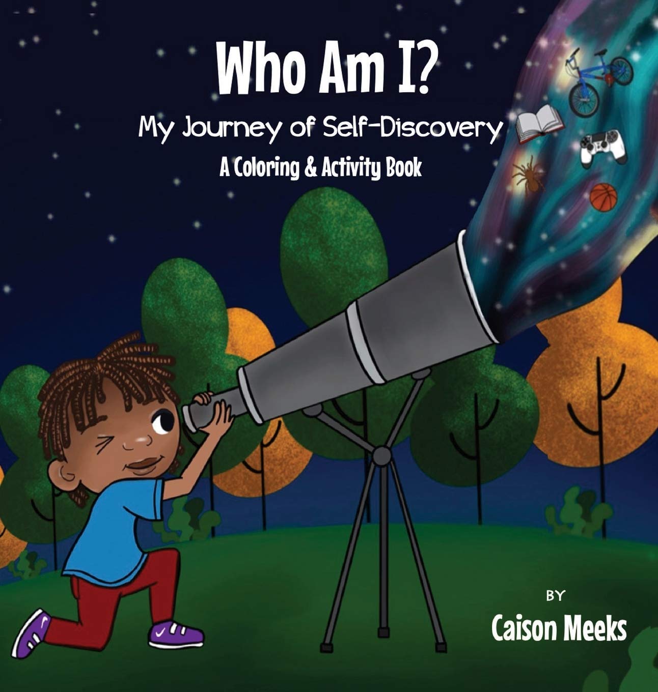 Who Am I?  My Journey of Self-Discovery - A Coloring and Activity Book Tiptoi & Games