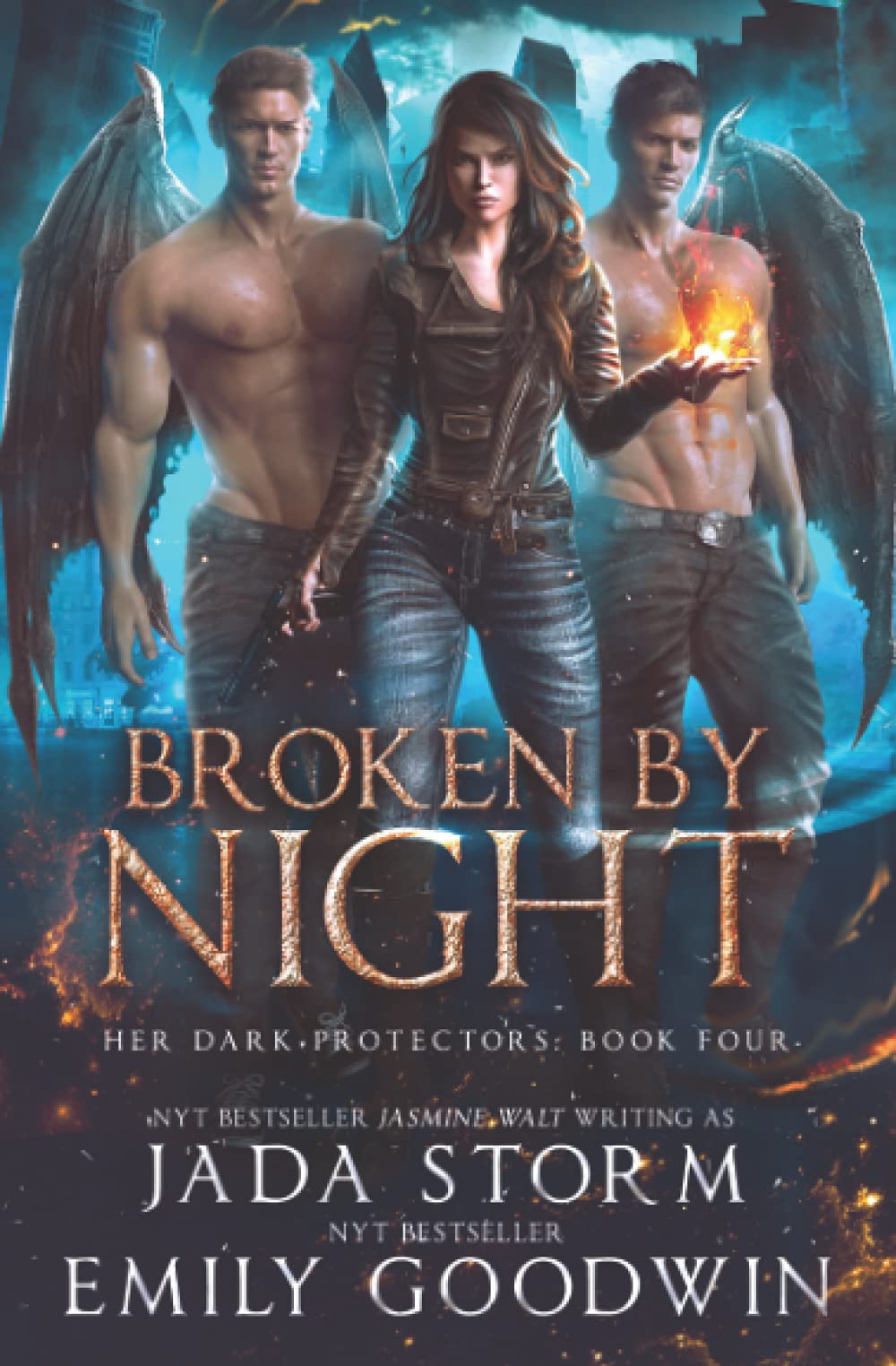 Broken by Night: a Reverse Harem Urban Fantasy (Her Dark Protectors, Band 4) Urban Fantasy