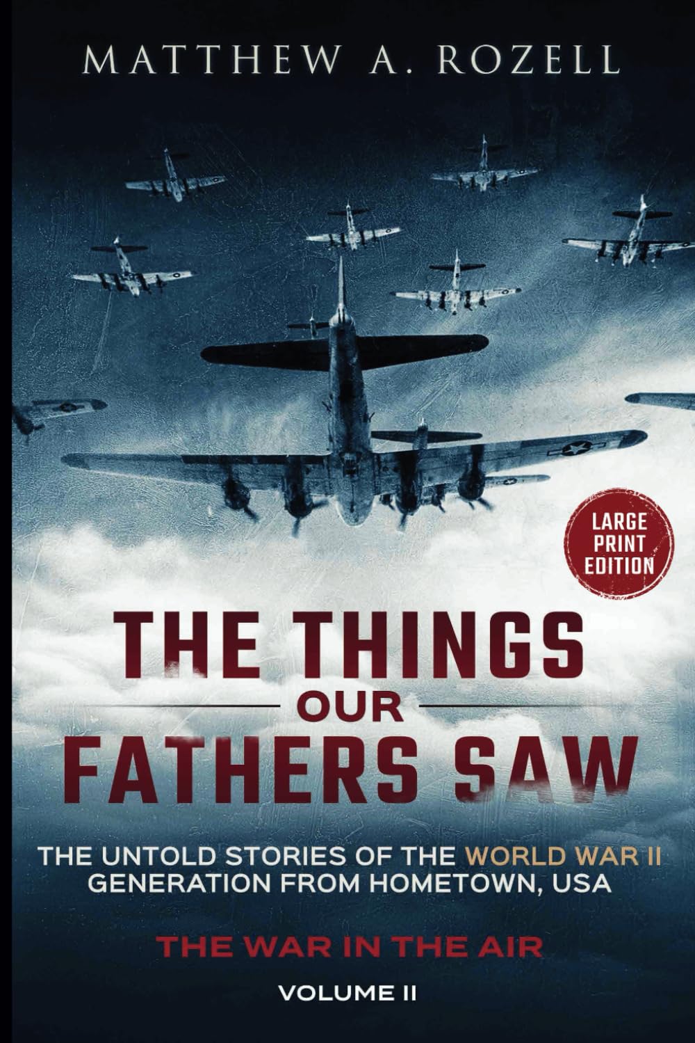 War in the Air-From the Great Depression to Combat LARGE PRINT EDITION Politics & History