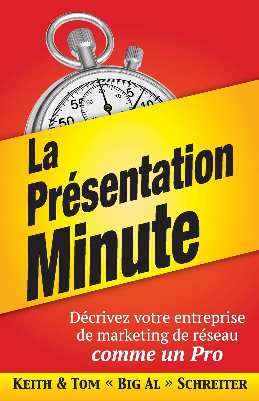 La Présentation Minute: Décrivez votre entreprise de marketing de réseau comme un Pro Law