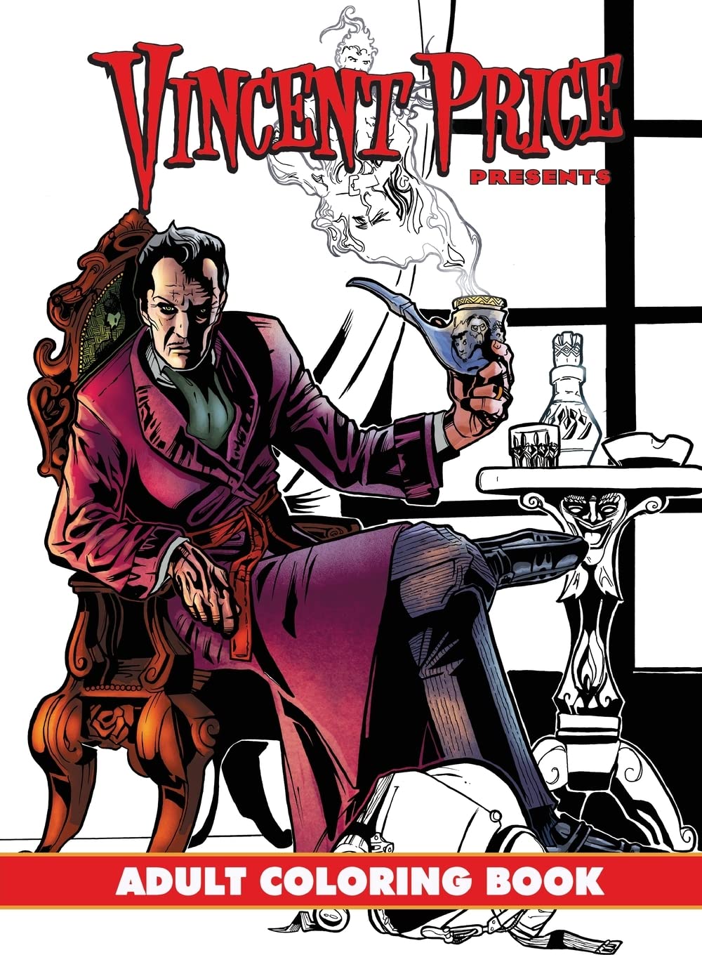 Vincent Price Presents: Adult Coloring Book book