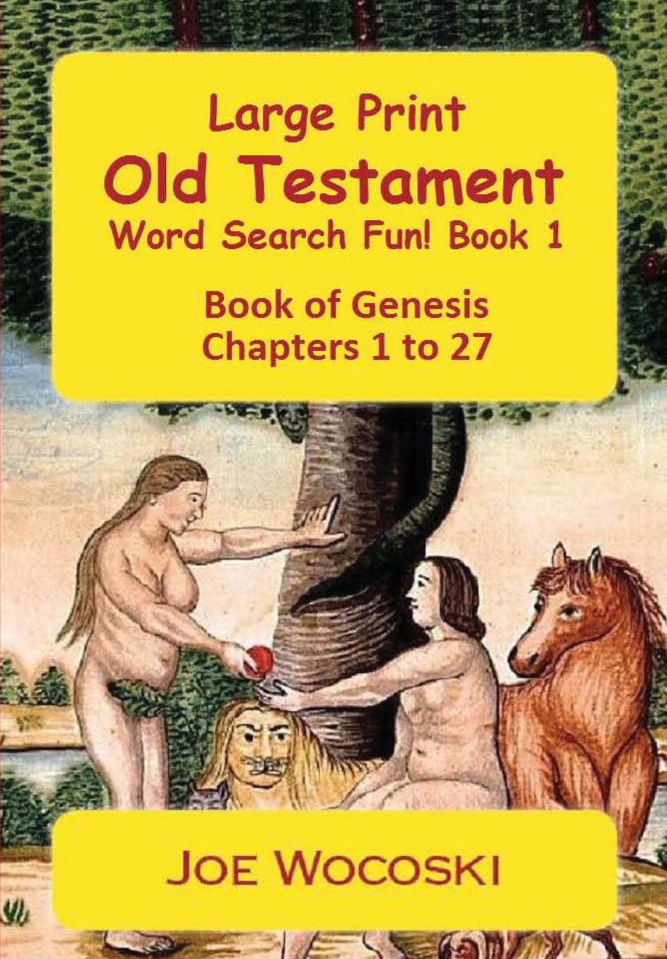 Large Print Old Testament Word Search Fun! Book 1 Leisure & Fun