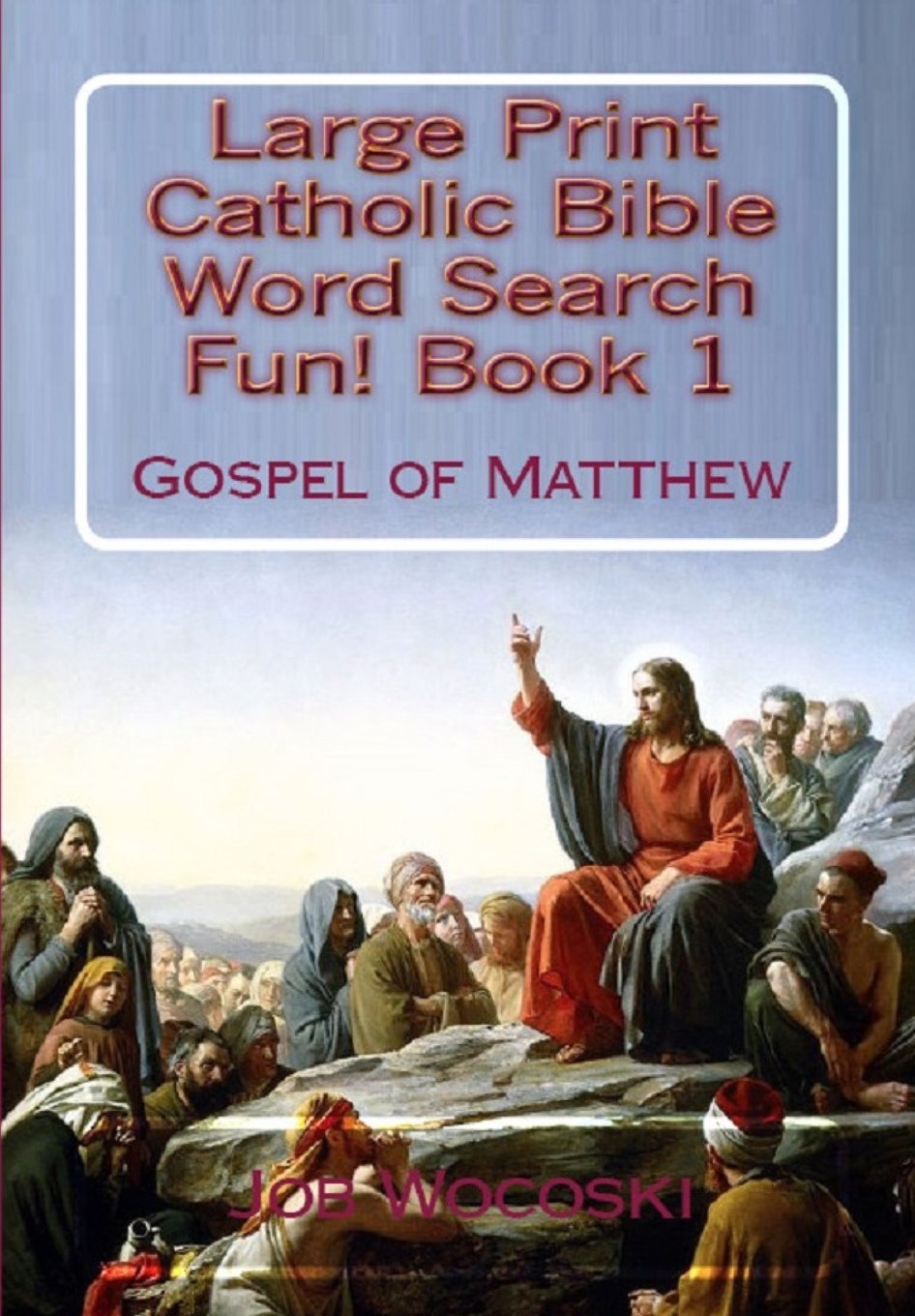 Title Large Print Catholic Bible Word Search Fun Book 1 Leisure & Fun