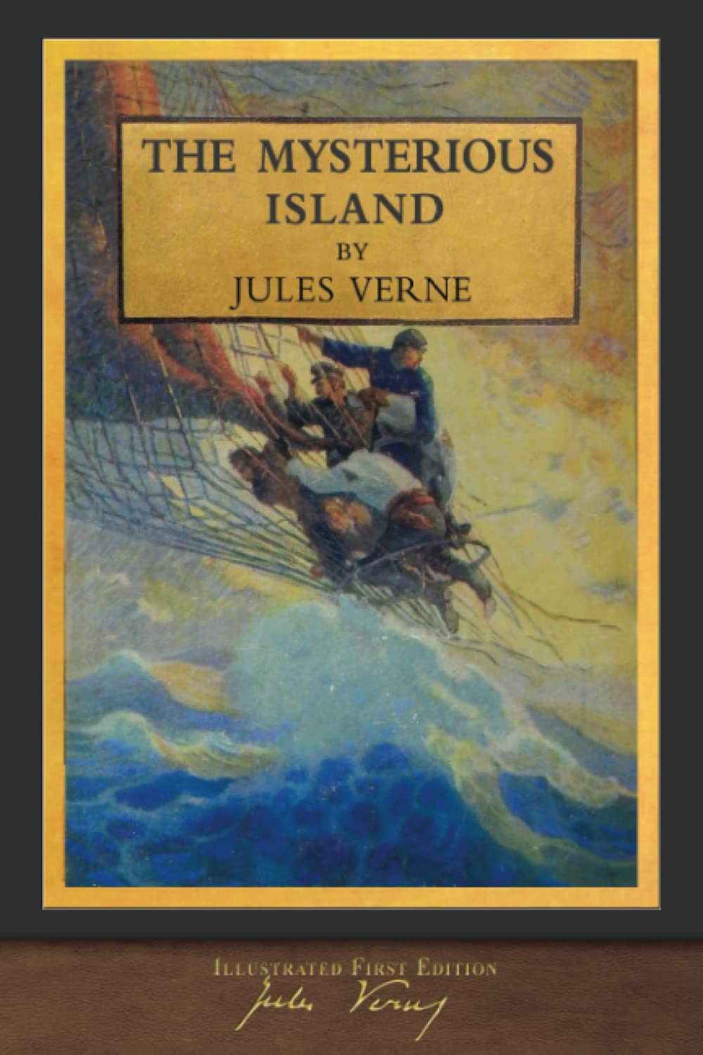 The Mysterious Island (Illustrated First Edition): 100th Anniversary Collection Classics