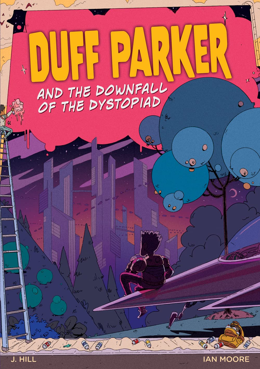 Duff Parker and the Downfall of the Dystopiad Books