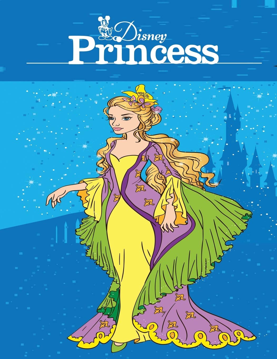 Disney Princess: Adult Coloring Book: Beautiful designs to Inspire your Creativity and Relaxation. Hobbies & Crafts