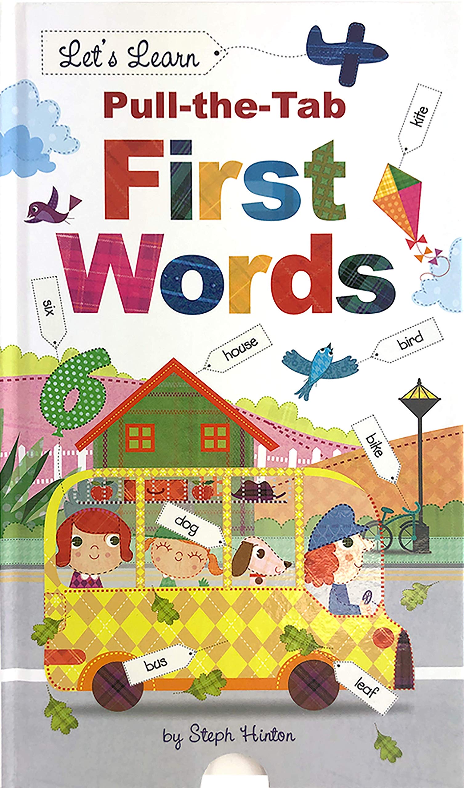 Pull-the-Tab First Words - Children's Pull-Tab Learning Book - Educational Children's books