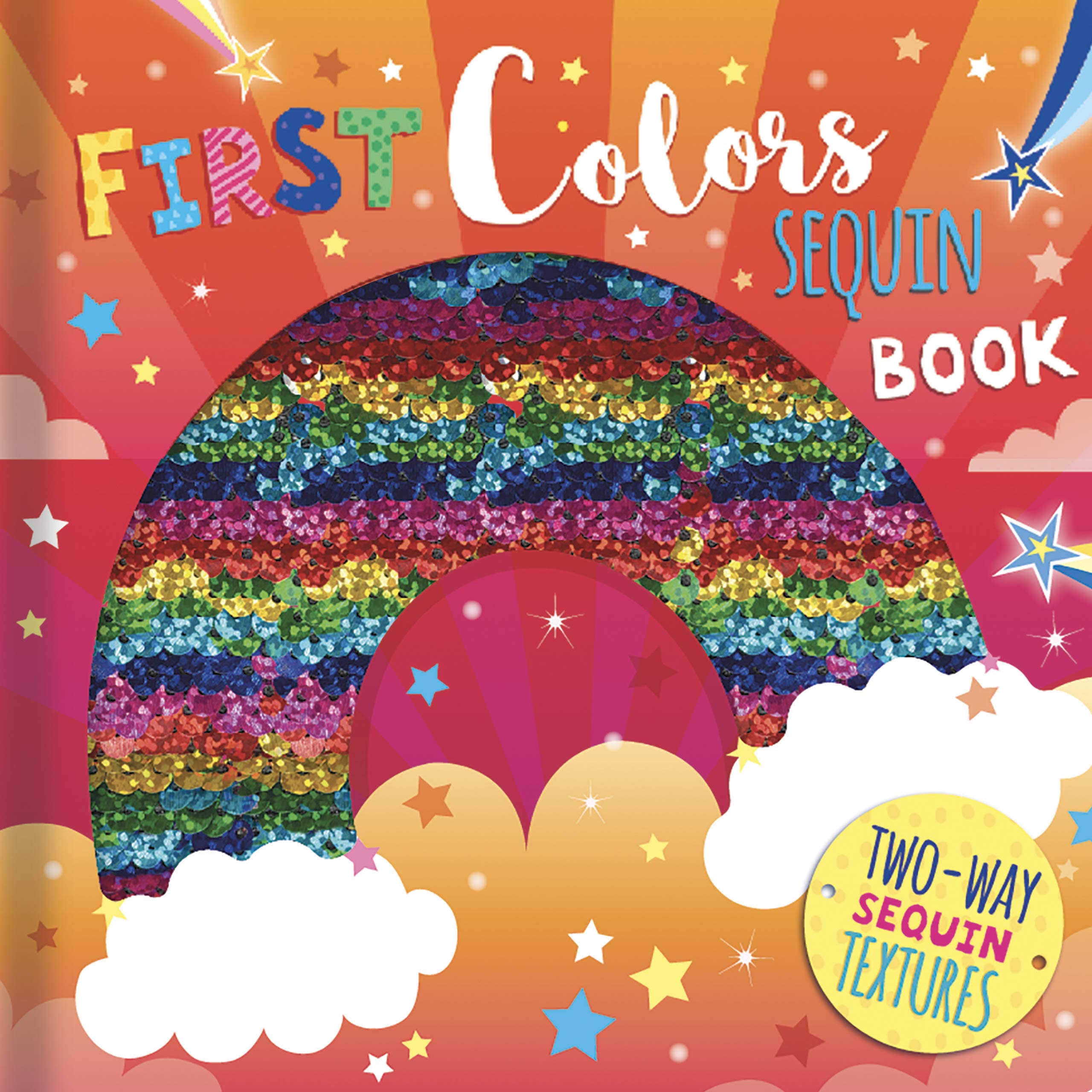 First Colors: A Sequin Book - Little Hippo Books - Children's Novelty Book Children's books