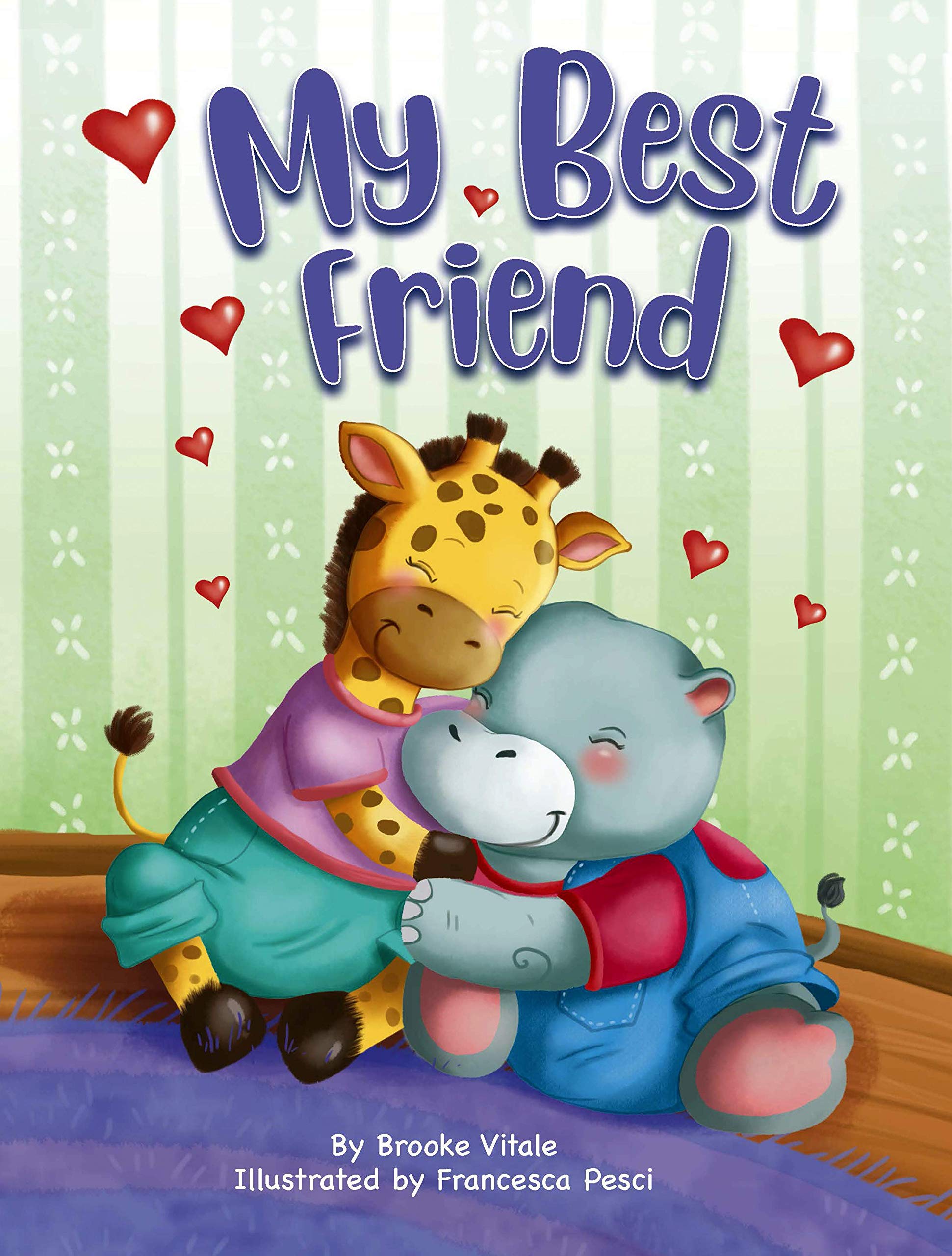 My Best Friend - Little Hippo Books - Children's Padded Board Book Children's books