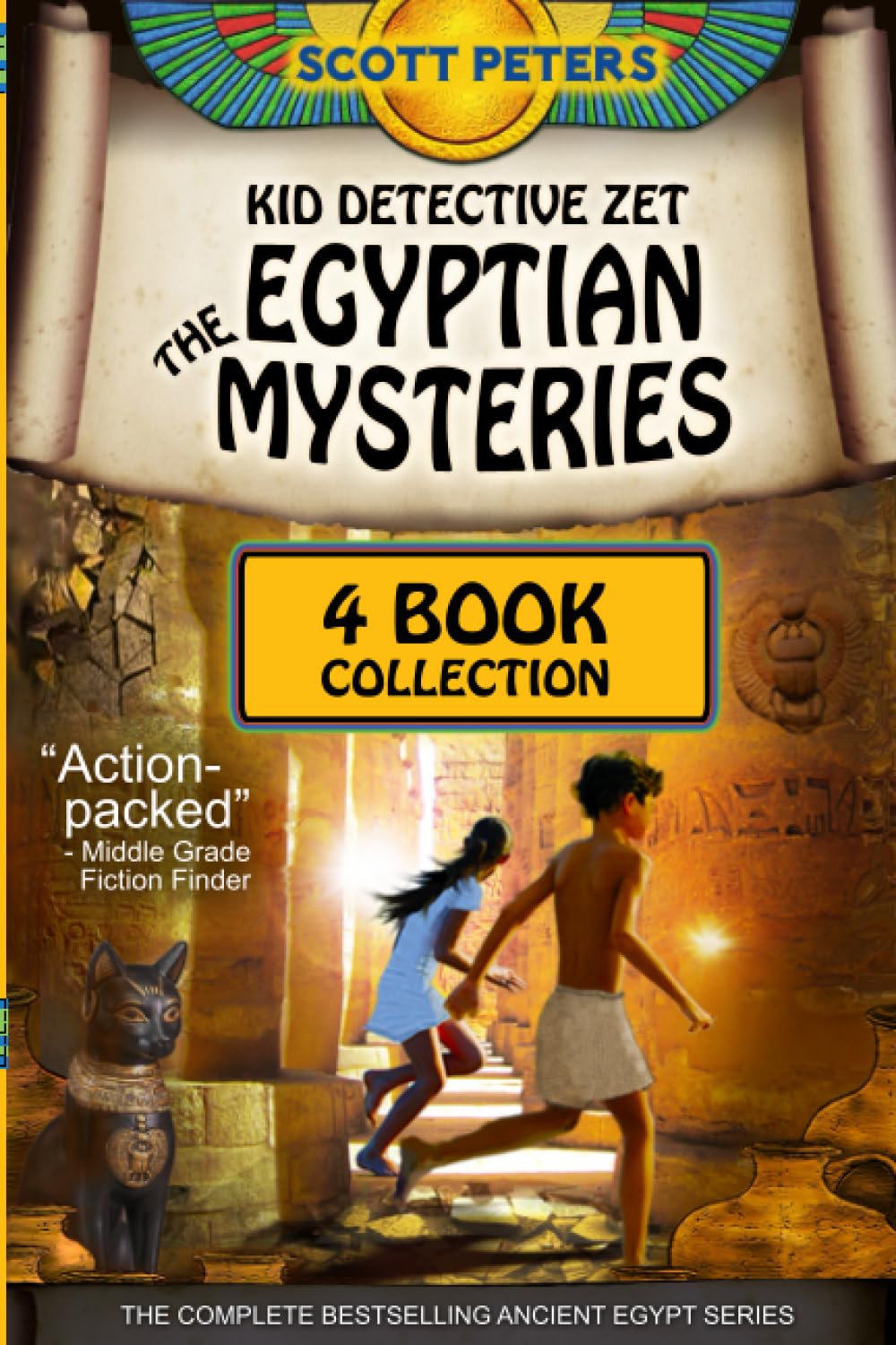 Kid Detective Zet - The Egyptian Mysteries: Series Collection Book 1-4 Novels & Short Stories