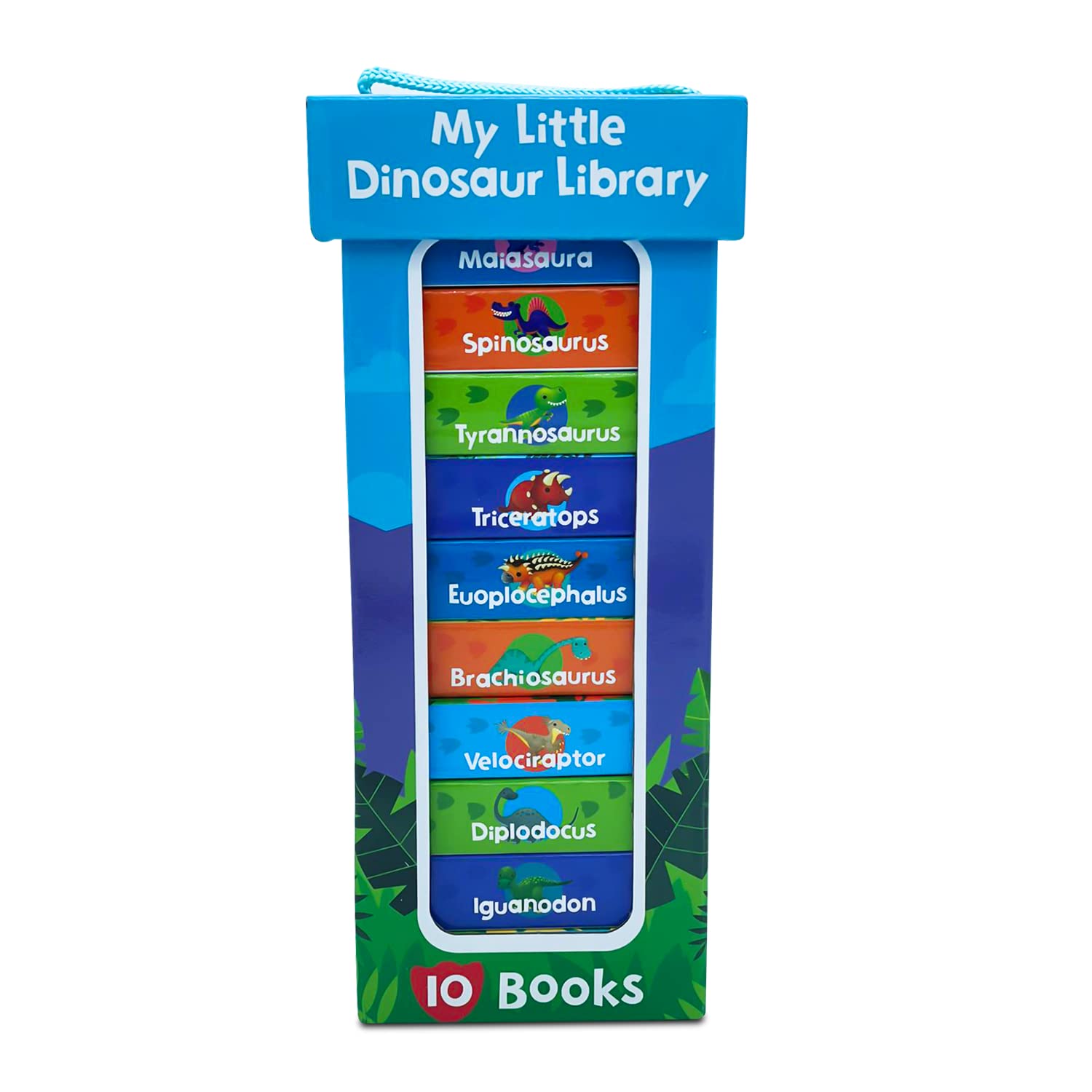 My Little Dinosaur Library - Collection de livres pour enfants - Lot de 10 livres pour enfants book