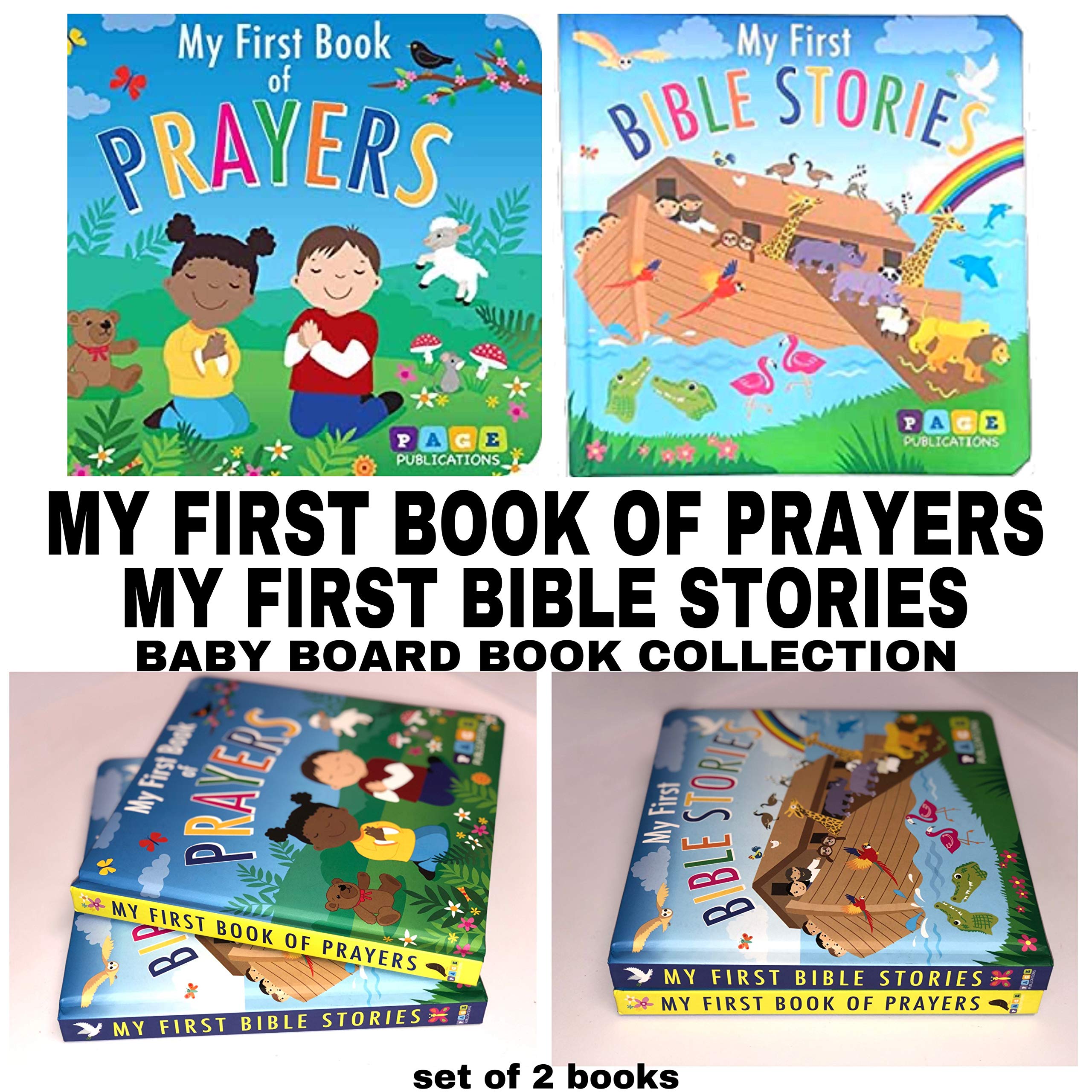 Page Publications Collection - My First Bible Stories - Bedtime Story for Children - Best Board Book for Toddlers - Perfect for Age 1 to 4 Books