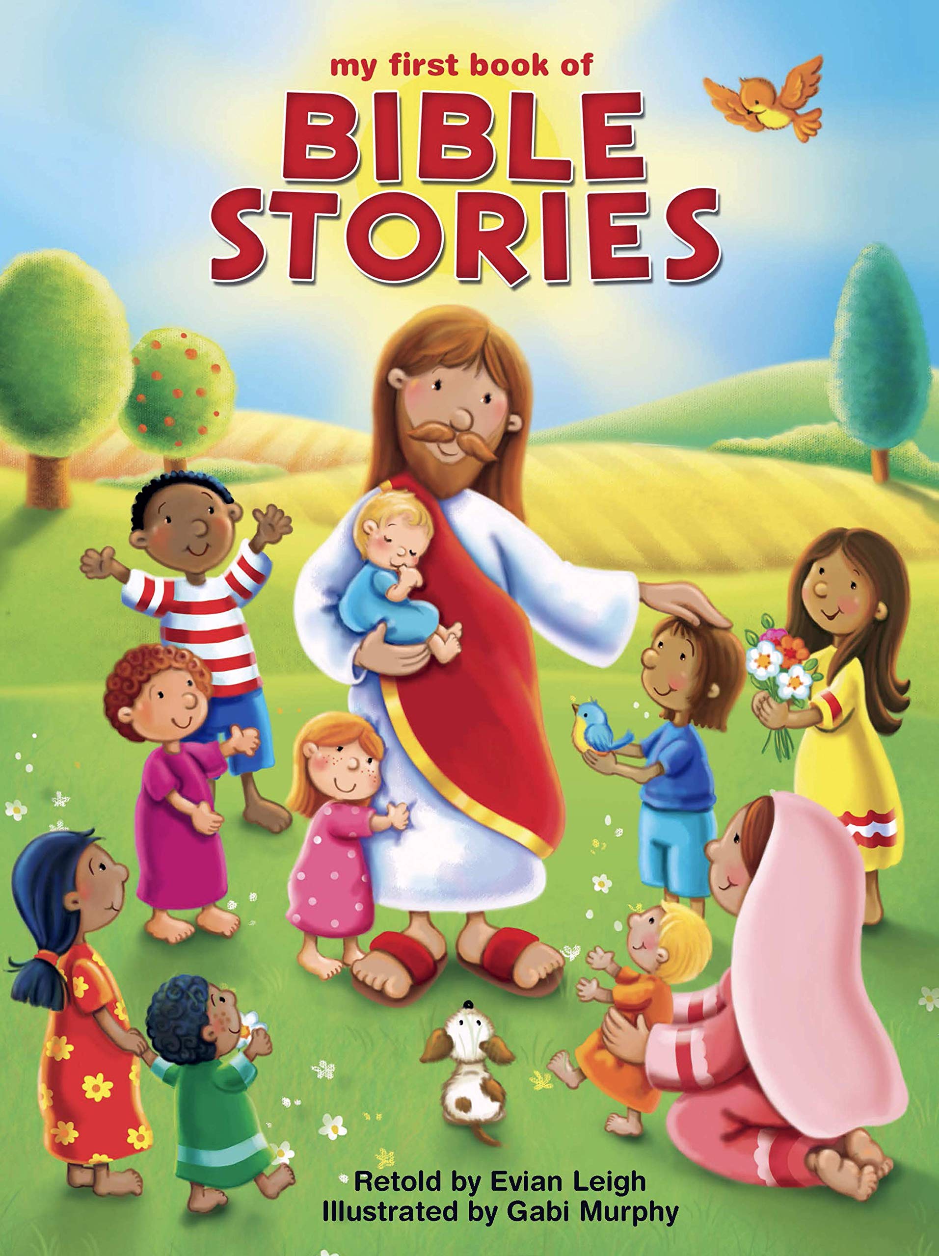 My First Book of Bible Stories - Little Hippo Books - Children's Padded Board Book - Religious Stories Children's books
