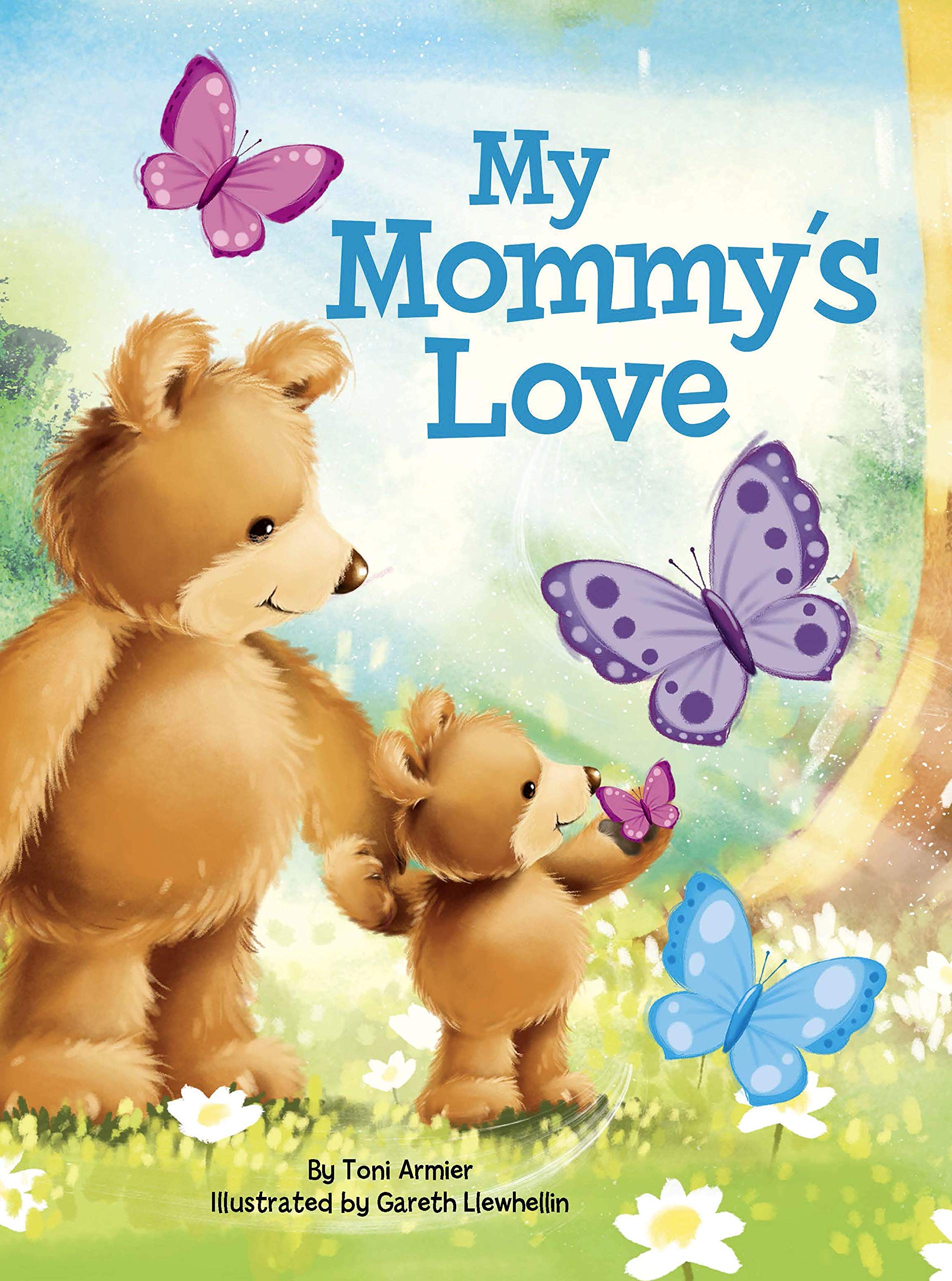 My Mommy's Love - Little Hippo Books - Children's Padded Board Book - Family Children's books