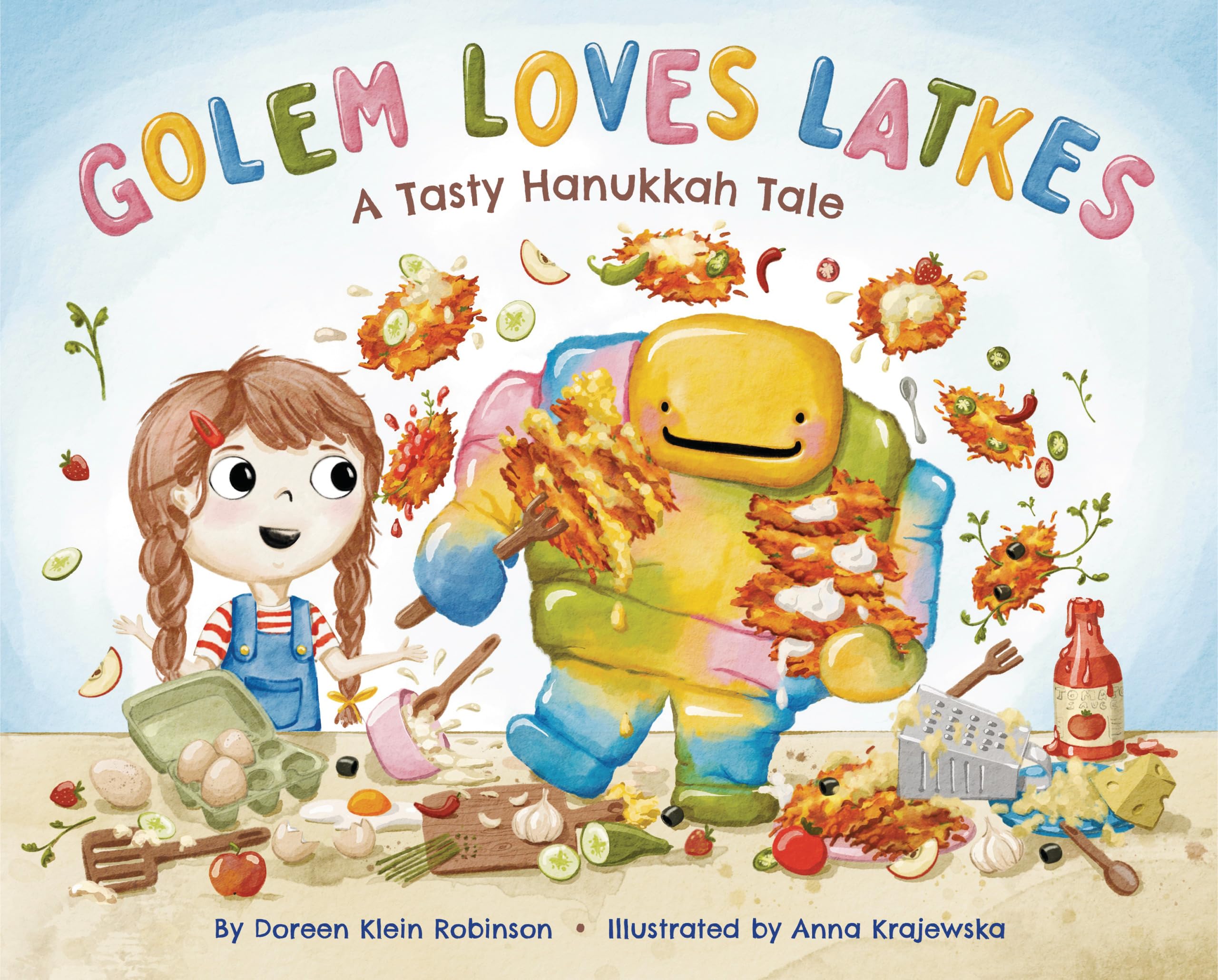 Golem Loves Latkes: A Tasty Hanukkah Tale Non-fiction